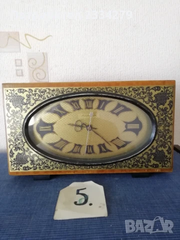  Часовници,,Янтарь-Jantar" сделано в СССР, made in USSR. МЕХАНИЧНИ., снимка 16 - Стенни часовници - 39481365