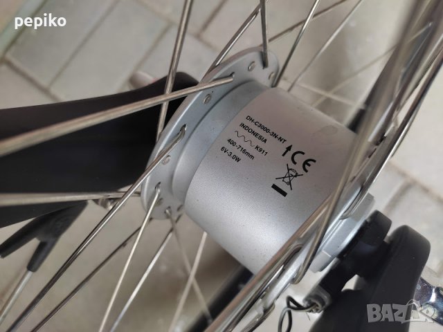 Продавам колела внос от Германия алуминиев велосипед SAVENO OACLAND 28 цола SHIMANO DEORE, снимка 3 - Велосипеди - 37529496