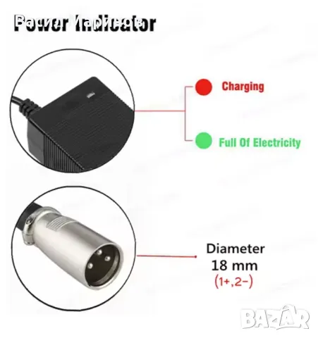 Продавам зарядно устройство Tangspower 48V(54.6V) 4A с вентилатор - високо качество Battery Charger, снимка 2 - Друга електроника - 41018024