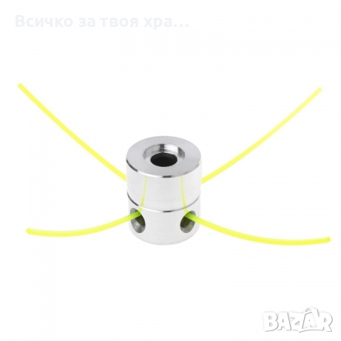 Алуминиева глава (с парченца корда) за храсторез,тример, снимка 5 - Градинска техника - 32206054