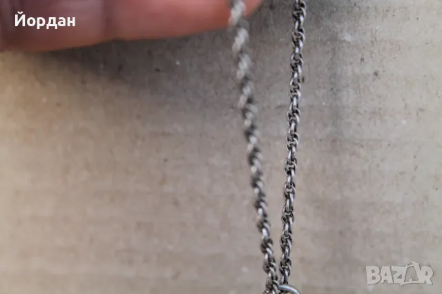 Сребърен кръст Руски, снимка 5 - Колиета, медальони, синджири - 49506066