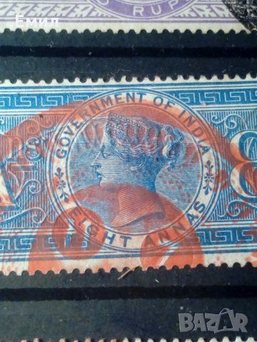 Британска Индия марки, снимка 3 - Филателия - 35278992