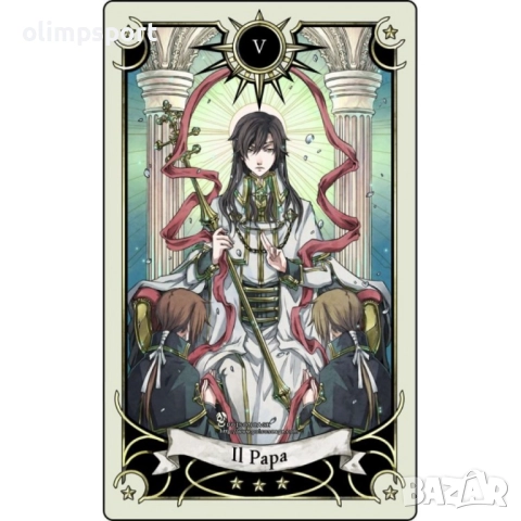 Карти Таро Llewellyn Mystical Manga Kit нови , снимка 2 - Карти за игра - 52791939