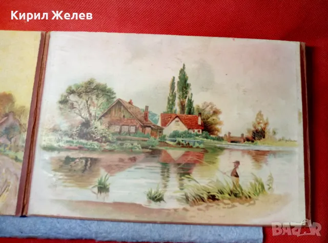 Стар ХУДОЖЕСТВЕН АЛБУМ ДИПЛЯНКА с МНОГО ЦВЕТНИ РЕПРОДУКЦИИ ЛИТОГРАФИИ на КЛАСИЧЕСКИ КАРТИНИ 47608, снимка 8 - Картини - 47920359