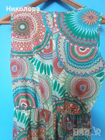 Летен цветен гащеризон НОВ, снимка 2 - Гащеризони - 50445936