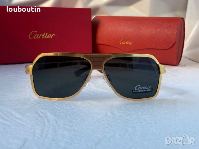 Cartier висок клас мъжки слънчеви очила с поляризация, снимка 4 - Слънчеви и диоптрични очила - 40633073