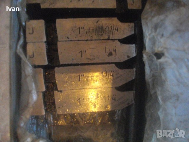 Резбонарезни Ножове за Унгарска ВиК Плашка/Пафта/Винтонарезка/Винторезка Резби Тръби-Различни до 2", снимка 5 - Други инструменти - 43227076