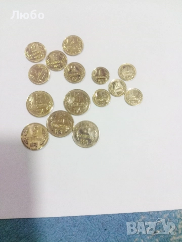 монети от 1974г 1,2 и 5ст цена за брой, снимка 3 - Нумизматика и бонистика - 51978270