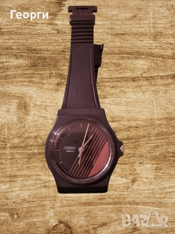 Кварц (QUARTZ) мъжки ръчен часовник от бившия СССР работи перфектно, снимка 2 - Мъжки - 53065246