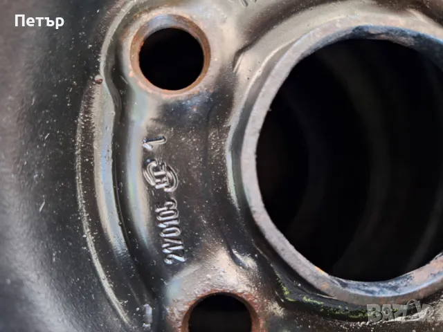 ОРИГИНАЛНИ ЖЕЛЯЗНИ ДЖАНТИ-ОПЕЛ /ШЕВРОЛЕТ/-5x105x56.5-17цола, снимка 4 - Гуми и джанти - 49821747