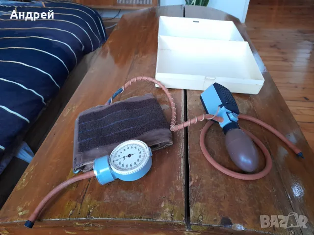 Стар апарат за кръвно налягане Електроника ИАД-1 #2, снимка 3 - Антикварни и старинни предмети - 48482487