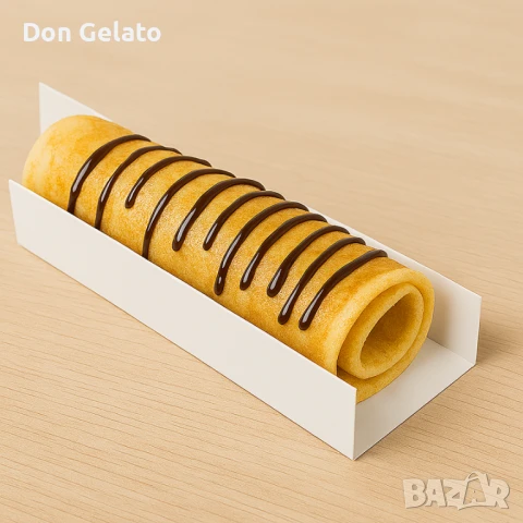 Подложка за палачинка ГОЛЯМА БЯЛА – Лукс, снимка 6 - Други - 51266404