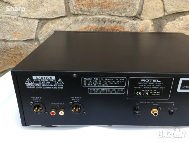 Rotel RCD-991, снимка 4 - Аудиосистеми - 50994531