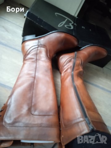 Дамски ботуши естествена кожа нови, снимка 3 - Дамски ботуши - 38819175