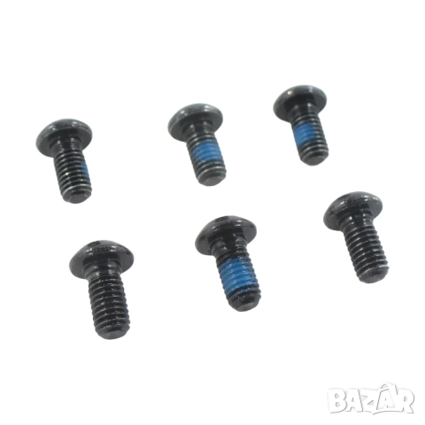M5x10мм T25 сет Болтове за спирачен диск (6 бр), снимка 2 - Части за велосипеди - 51974884