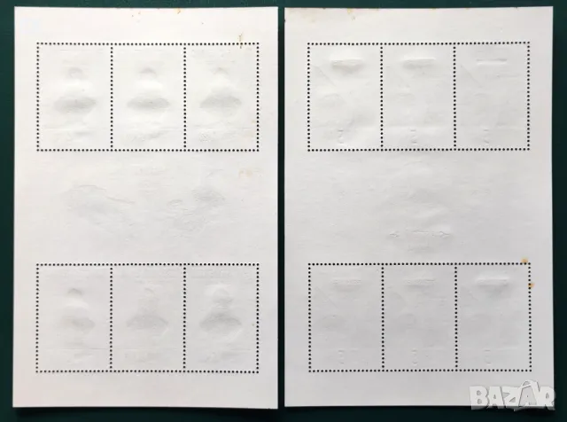 Чехословакия, 1983 г. - комплект чисти листи, изкуство, 5*48, снимка 2 - Филателия - 50154833