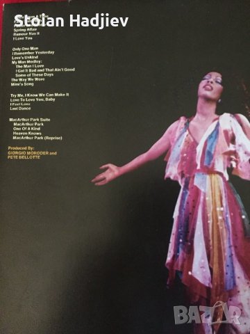 DONNA SUMMER-LIVE AND MORE,2xLP,made in Japan , снимка 2 - Грамофонни плочи - 43390491
