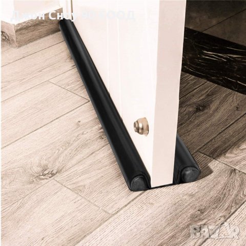 Уплътнители на вратата, изключващи течения 88 мм тяга ограничител на пода на вратата двойно уплътнен, снимка 3 - Други стоки за дома - 33471288