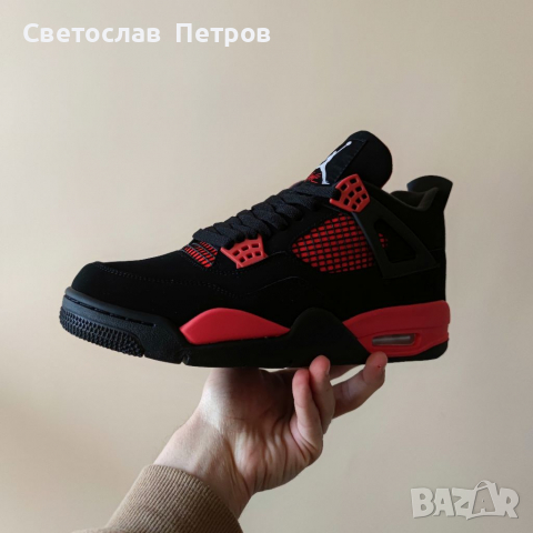 Nike Jordan 4 Thunder, снимка 6 - Маратонки - 36547602