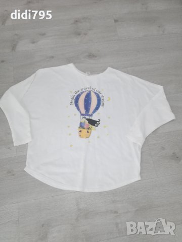 Блуза с дълаг ракав, снимка 2 - Блузи с дълъг ръкав и пуловери - 37533566