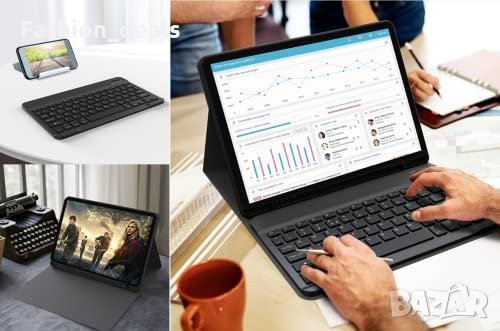 Нов Калъф с Bluetooth клавиатура таблет iPad 10 Gen 10.9 инча Айпад, снимка 6 - Таблети - 40634427