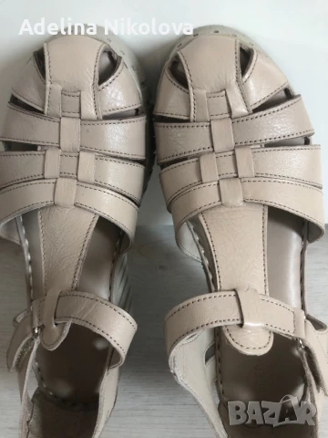 Дамски сандали естествена кожа, снимка 7 - Сандали - 50563153