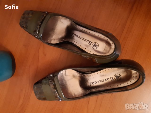 Токчета ала Гауди стил-цветно:) И Barracuda, И Лорена естествена кожа,велур и лак- над 50% отстъпка, снимка 12 - Дамски елегантни обувки - 32317249