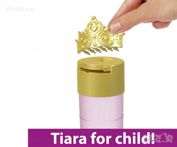 Промоция -50%! Мини кукла Disney Princess Royal Color Reveal™ - Кралска изненада / 6 изненади Mattel, снимка 4 - Кукли - 40097551