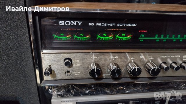 SONY SQR-6650 QUADRAPHONIC RECEIVER, снимка 2 - Ресийвъри, усилватели, смесителни пултове - 43586327