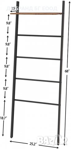 ПРОМОЦИЯ Рафт / Етажерка BF73CJ01, снимка 4 - Етажерки - 32397902