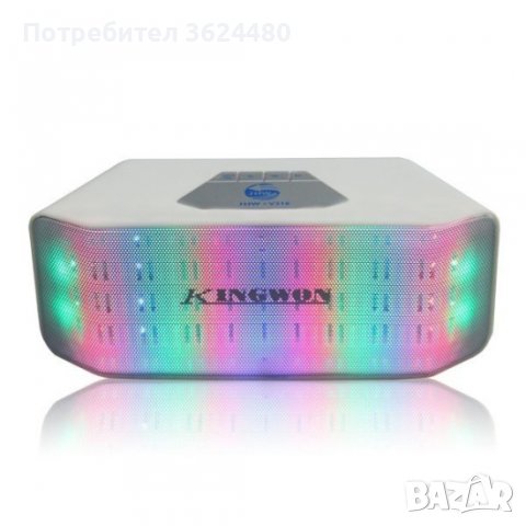 Блутут колонка с LED СВЕТЛИНИ, снимка 17 - Bluetooth тонколони - 40109963