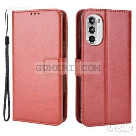 Motorola Moto G82 - Тефтер Стойка - Черен, снимка 3 - Калъфи, кейсове - 37501661