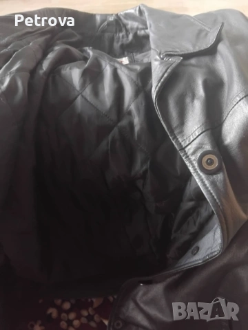 Дамски якета тип сако от естествена кожа М размер, снимка 8 - Палта, манта - 53520454