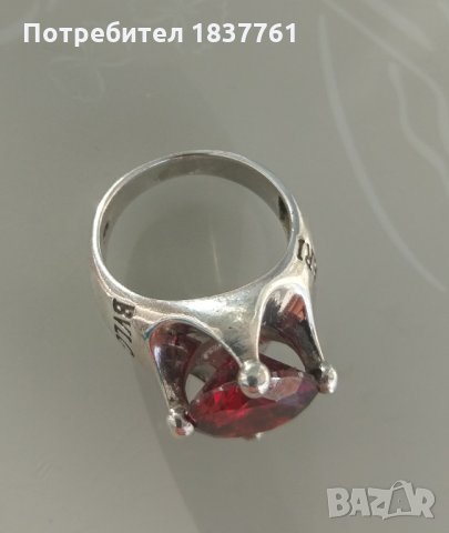 дамски сребърен пръстен , снимка 5 - Пръстени - 27600141