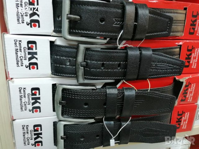 Продавам мъжки колани от естествена телешка кожа на едро, снимка 8 - Колани - 36719817