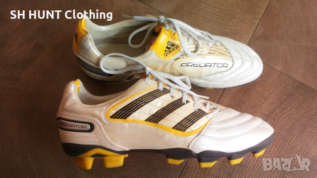 Adidas PREDATOR Football Leather Boots Размер EUR 43 1/3 / UK 9 бутонки естествена кожа 199-14-S