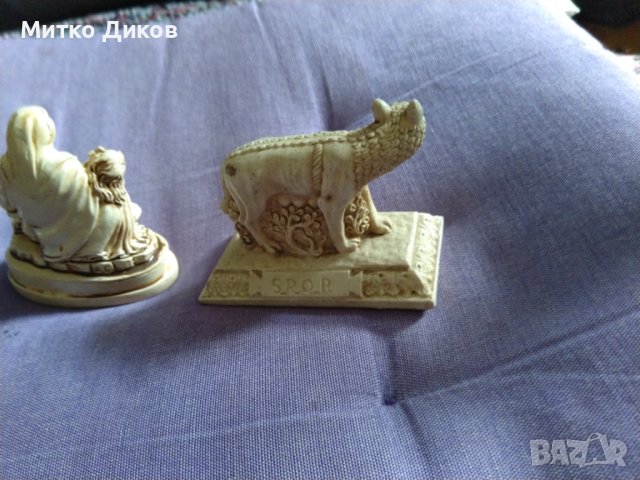 Рим вълчицата и Пиета скулптурки, снимка 7 - Декорация за дома - 43037434