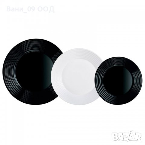 Сервиз за хранене от аркопал 18 части, снимка 2 - Сервизи - 38415216