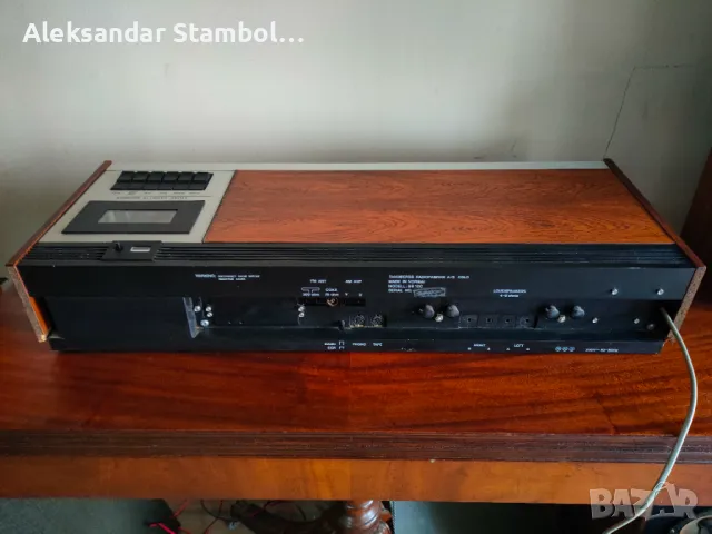 Стерео ретро ресийвър с касетен дек Tandberg Solvsuper 12C, снимка 5 - Ресийвъри, усилватели, смесителни пултове - 48768080