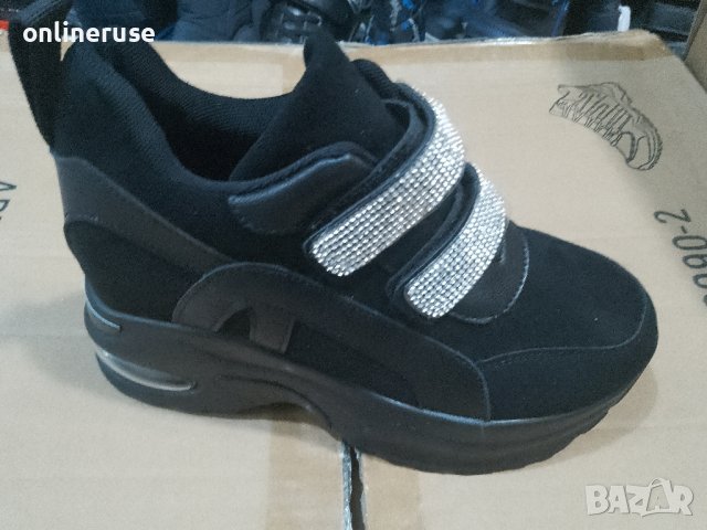дамски спортни обувки на платформа , снимка 3 - Дамски ежедневни обувки - 43732328