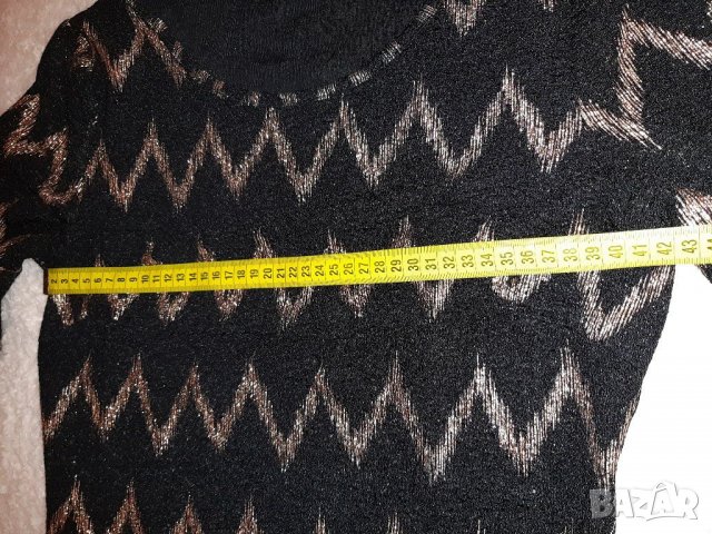 Рокля с дълъг ръкав р-р М, снимка 3 - Рокли - 28945280