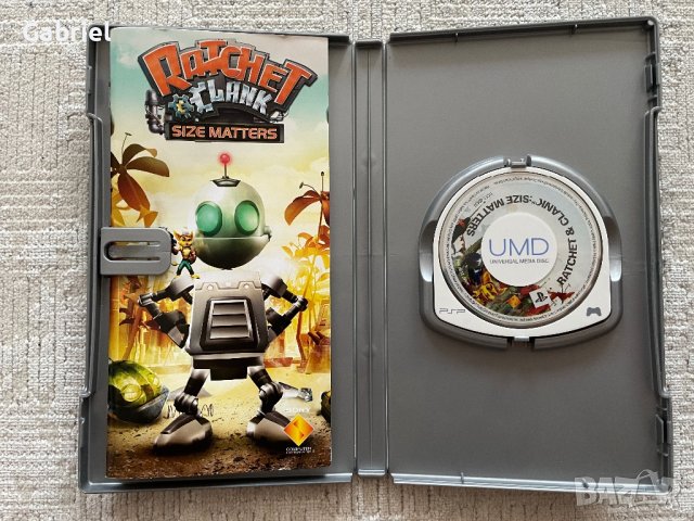 Ratchet and Clank Size Matters Platinum PSP, снимка 2 - Игри за PlayStation - 43800506