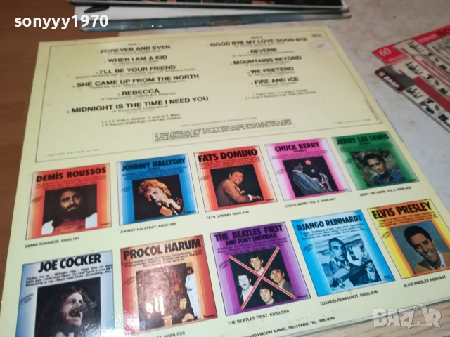 DEMIS ROUSSOS-ВНОС АНГЛИЯ 1410251920, снимка 4 - Грамофонни плочи - 52055276