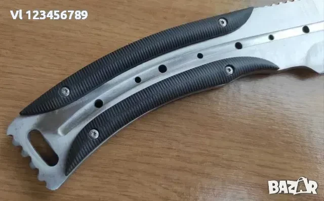 Страхотен нож "Todd Begg Tiburon" 162х310, снимка 4 - Ножове - 50492515