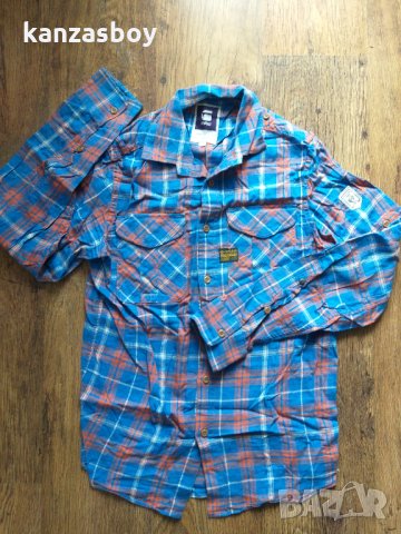 g-star - страхотна мъжка риза, снимка 5 - Ризи - 32451674