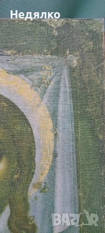 Спасителя,руска икона на фино платно, снимка 8 - Антикварни и старинни предмети - 43865734