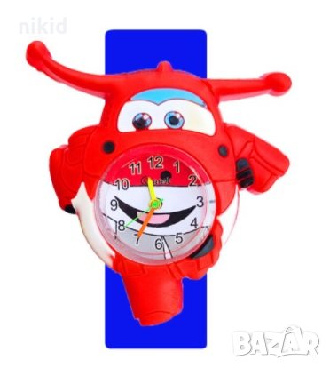 Super Wings Детски ръчен Часовник тип гривна силиконов, снимка 2 - Детски - 32928893