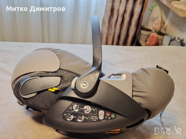 Нов Cybex cloud Z i-Size детски стол за кола от раждането бебешки кош, снимка 9 - Столчета за кола и колело - 53010053