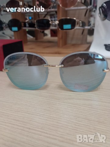 Дамски слънчеви очила с поляризация Перлени огледални, снимка 5 - Слънчеви и диоптрични очила - 40720302