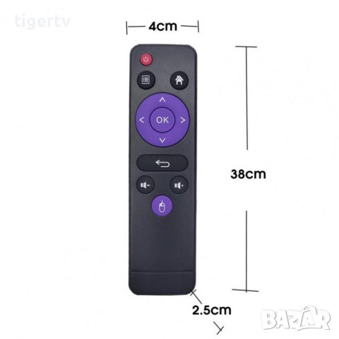 Оригинално дистанционно управление за ТВ Боксове H96 Max, снимка 4 - Дистанционни - 44106176